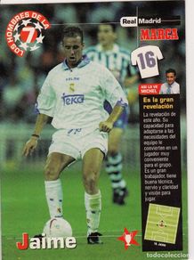 Collectionnisme sportif: los hombres de la 7 copa de europa jaime (reverso h7marca-visitar) medidas 145-105mm